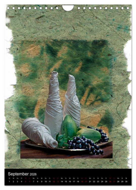 Produktbild: Fine Art Food (Wandkalender 2026 DIN A4 hoch), CALVENDO Monatskalender