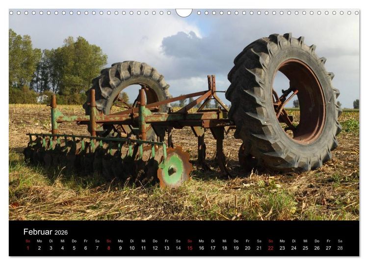 Produktbild: Trecker & Co. bei der Arbeit - Landwirtschaft in Ostfriesland (Wandkalender 2026 DIN A3 quer), CALVENDO Monatskalender