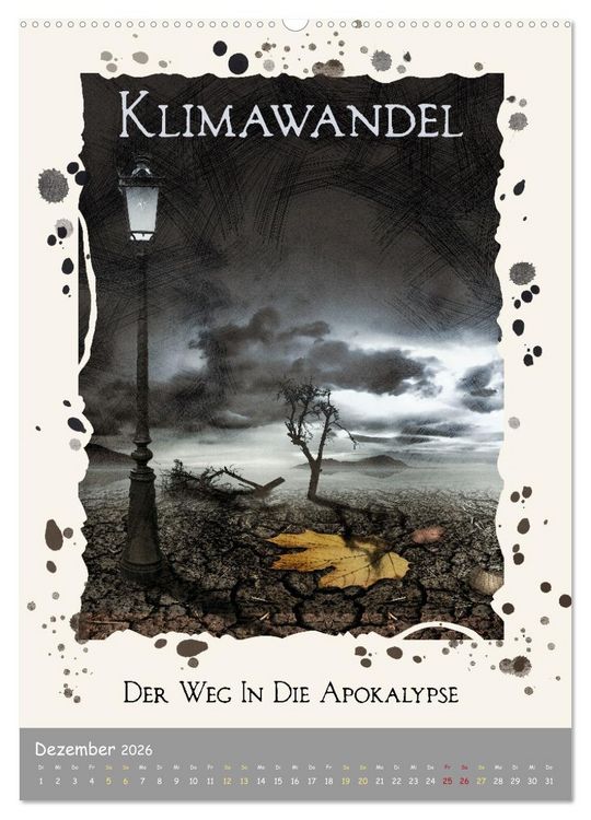 Produktbild: UTOPIA - versunken in Raum und Zeit (hochwertiger Premium Wandkalender 2026 DIN A2 hoch), Kunstdruck in Hochglanz