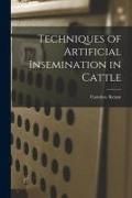 Produktbild: Techniques of Artificial Insemination in Cattle