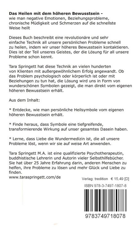 Produktbild: Das Heilen mit dem h&ouml;heren Bewusstsein