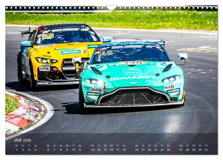 Produktbild: N&uuml;rburgring Langstreckenmeisterschaft (Wandkalender 2026 DIN A3 quer), CALVENDO Monatskalender