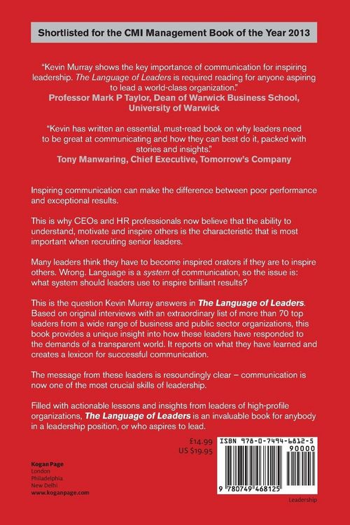 Produktbild: The Language of Leaders