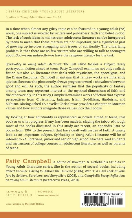 Produktbild: Spirituality in Young Adult Literature