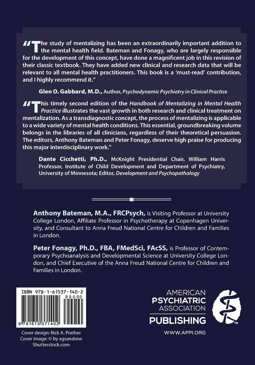 Produktbild: Handbook of Mentalizing in Mental Health Practice