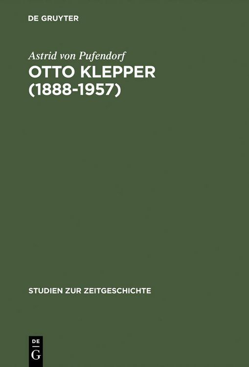 Produktbild: Otto Klepper (1888-1957)