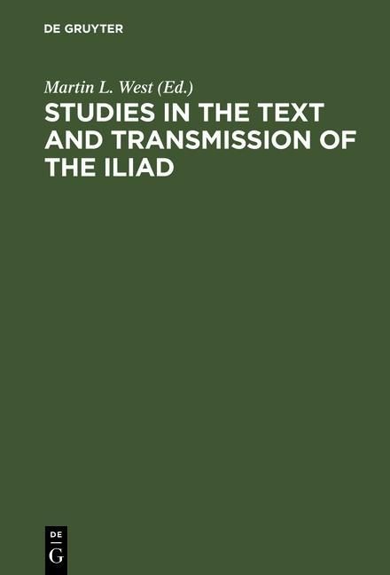 Produktbild: Studies in the Text and Transmission of the Iliad