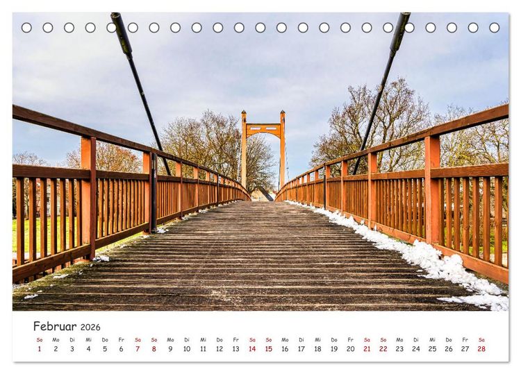 Produktbild: Anklam und Umgebung (Tischkalender 2026 DIN A5 quer), CALVENDO Monatskalender