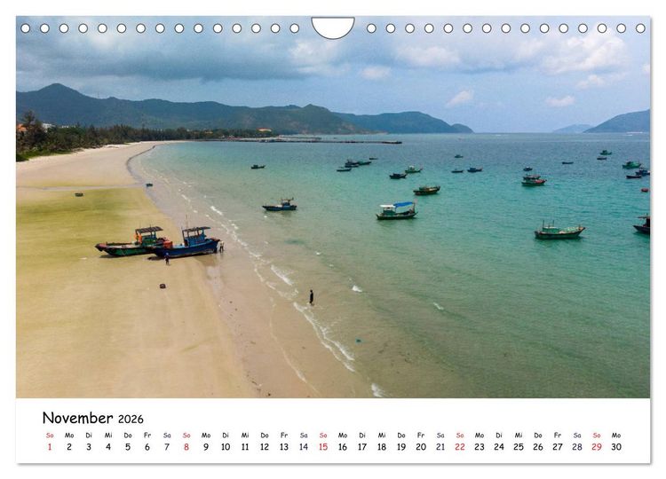 Produktbild: Vietnam aus der Luft (Wandkalender 2026 DIN A4 quer), CALVENDO Monatskalender