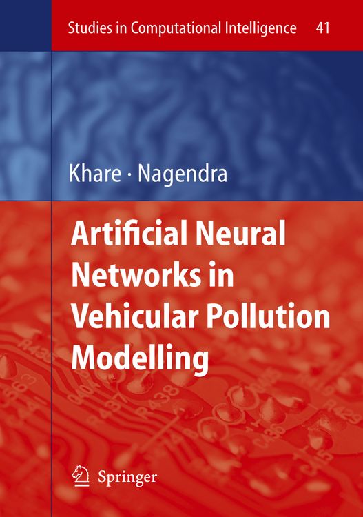 Produktbild: Artificial Neural Networks in Vehicular Pollution Modelling