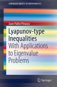 Produktbild: Lyapunov-type Inequalities