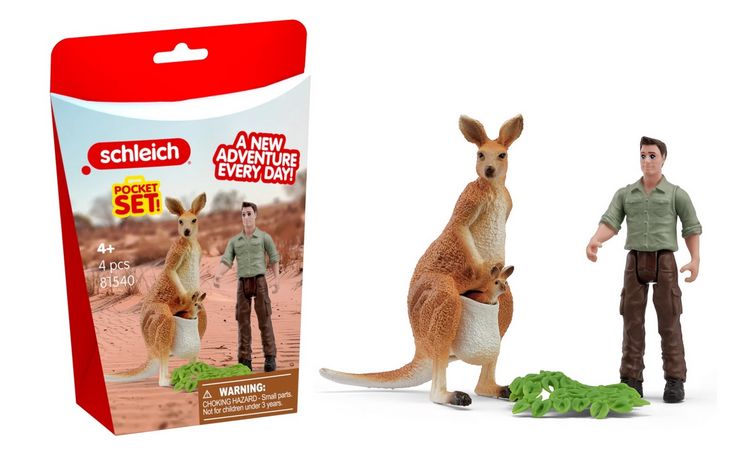 Produktbild: schleich&reg; 81540 K&auml;nguru-Tour mit dem Ranger