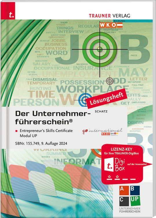 Produktbild: Der Unternehmerf&uuml;hrerschein - Entrepreneur's Skills Certificate, Modul UP L&ouml;sungsheft