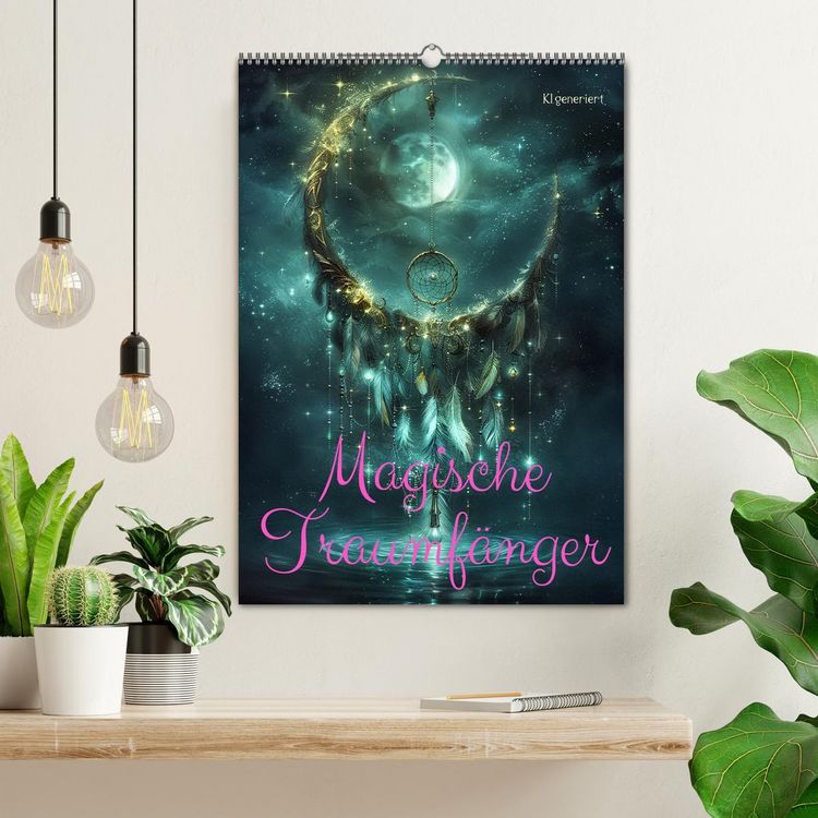 Produktbild: Magische Traumf&auml;nger (Wandkalender 2026 DIN A2 hoch), CALVENDO Monatskalender