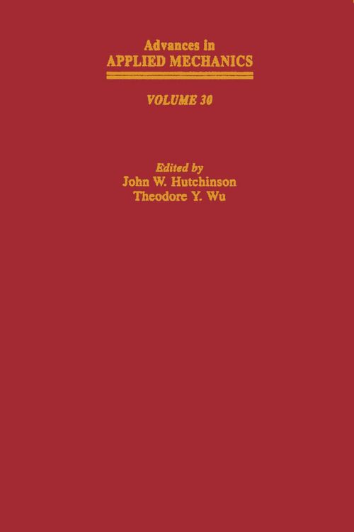 Produktbild: Advances in Applied Mechanics