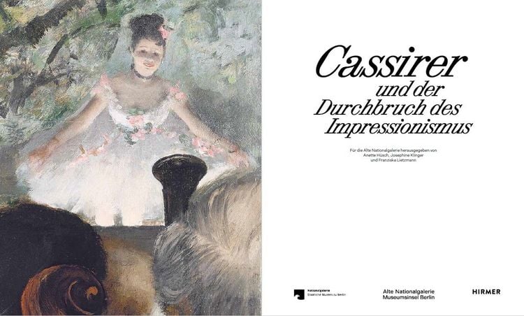 Produktbild: Cassirer und der Durchbruch des Impressionismus