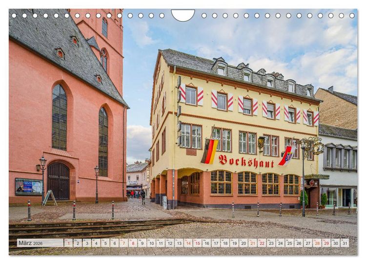 Produktbild: Darmstadt Stadtansichten (Wandkalender 2026 DIN A4 quer), CALVENDO Monatskalender