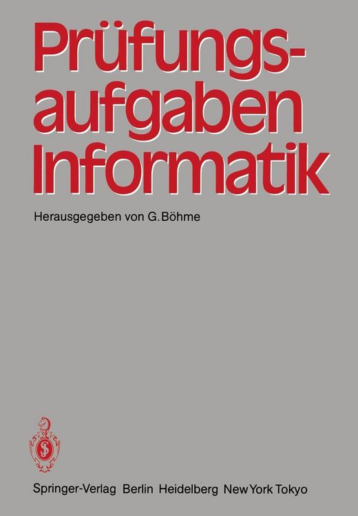 Produktbild: Pr&uuml;fungsaufgaben Informatik