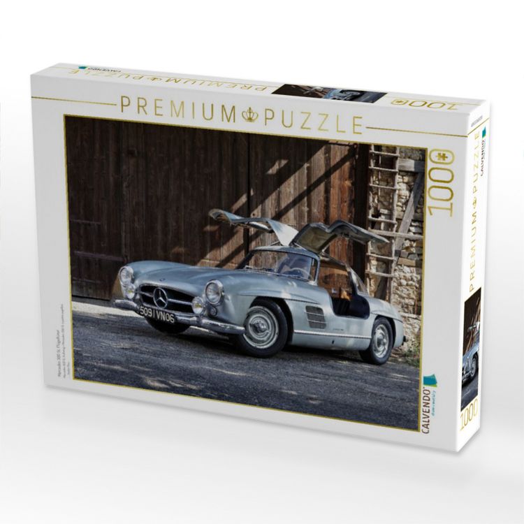 Produktbild: CALVENDO Puzzle Mercedes 300 SL Fl&uuml;gelt&uuml;rer | 1000 Teile Lege-Gr&ouml;&szlig;e 64x48cm Foto-Puzzle f&uuml;r gl&uuml;ckliche Stunden