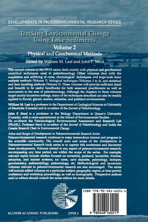 Produktbild: Tracking Environmental Change Using Lake Sediments
