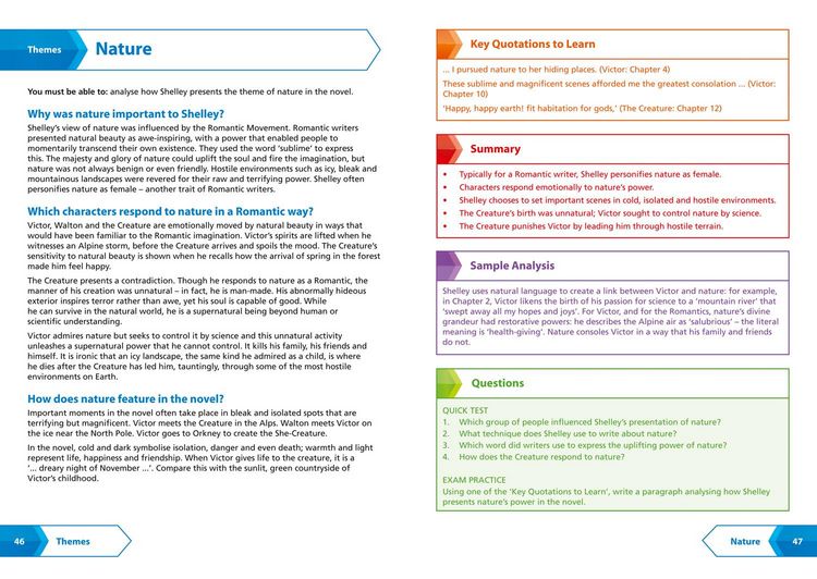 Produktbild: Frankenstein: AQA GCSE 9-1 English Literature Text Guide