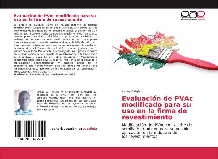 Produktbild: Evaluaci&oacute;n de PVAc modificado para su uso en la firma de revestimiento