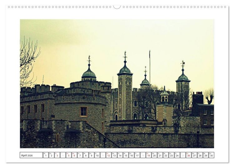 Produktbild: Neues Outfit - LONDON (hochwertiger Premium Wandkalender 2026 DIN A2 quer), Kunstdruck in Hochglanz