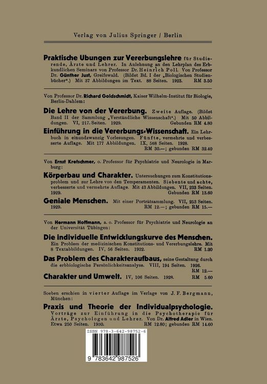Produktbild: Vererbung und Erziehung