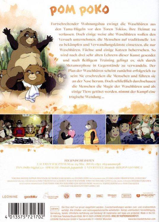 Produktbild: Pom Poko - White Edition