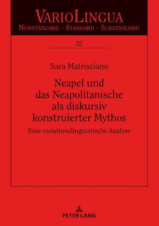 Produktbild: Neapel und das Neapolitanische als diskursiv konstruierter Mythos