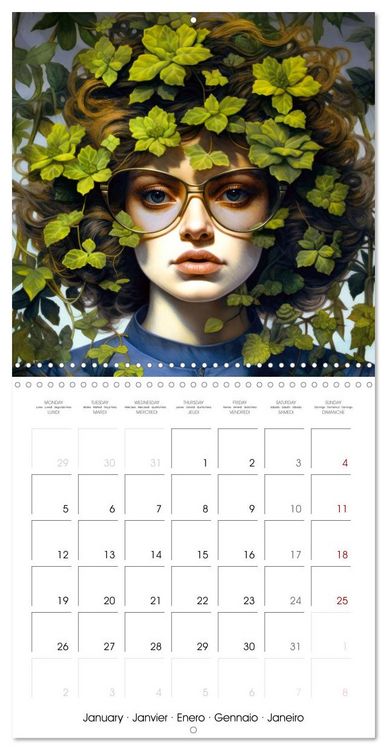 Produktbild: Houseplants Lover (Wall Calendar 2026 12 &times; 12 Inch) CALVENDO 12 Month Wall Calendar