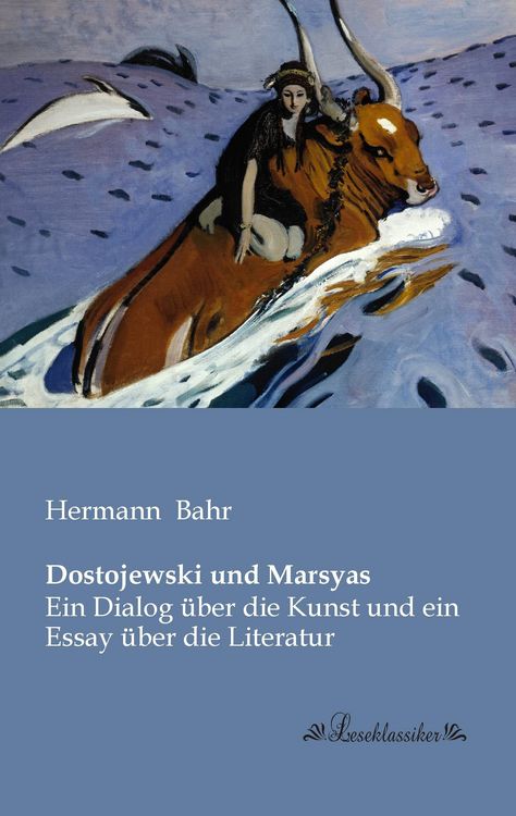 Produktbild: Dostojewski und Marsyas