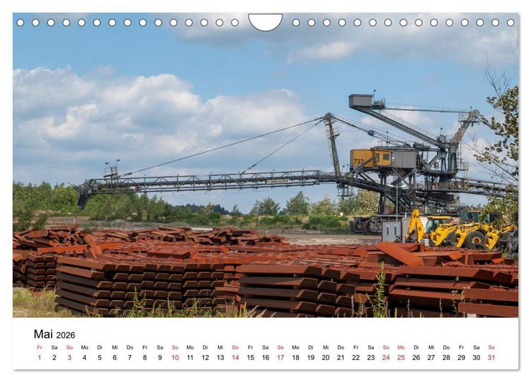 Produktbild: Bergbaulandschaften (Wandkalender 2026 DIN A4 quer), CALVENDO Monatskalender