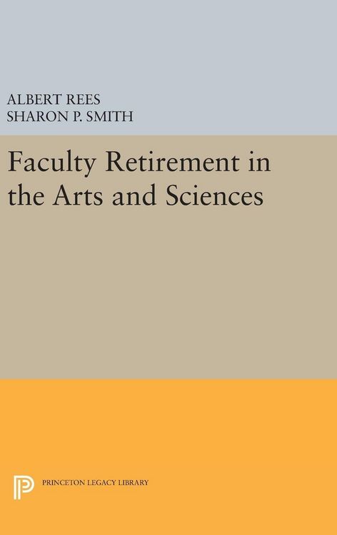 Produktbild: Faculty Retirement in the Arts and Sciences