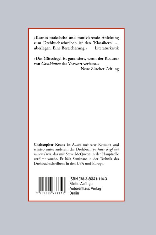 Produktbild: Schritt f&uuml;r Schritt zum erfolgreichen Drehbuch