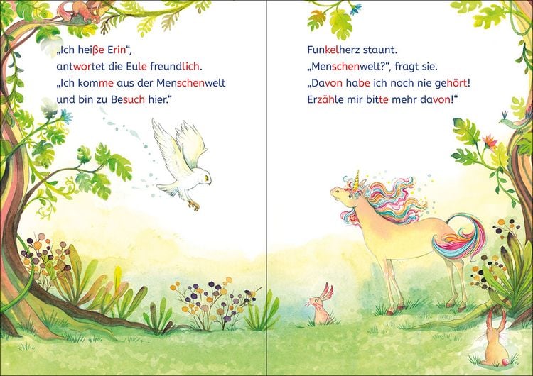 Produktbild: Lesel&ouml;wen 1. Klasse - Eine Freundin f&uuml;r das kleine Einhorn