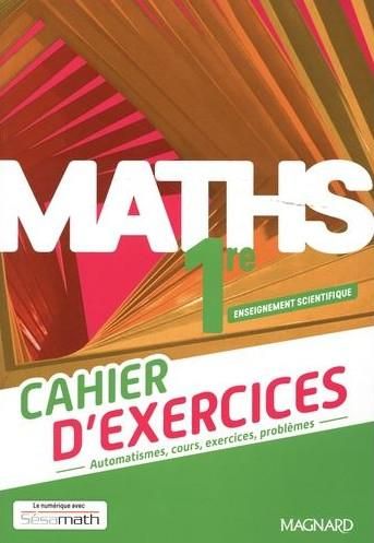 Produktbild: Maths 1re enseignement scientifique