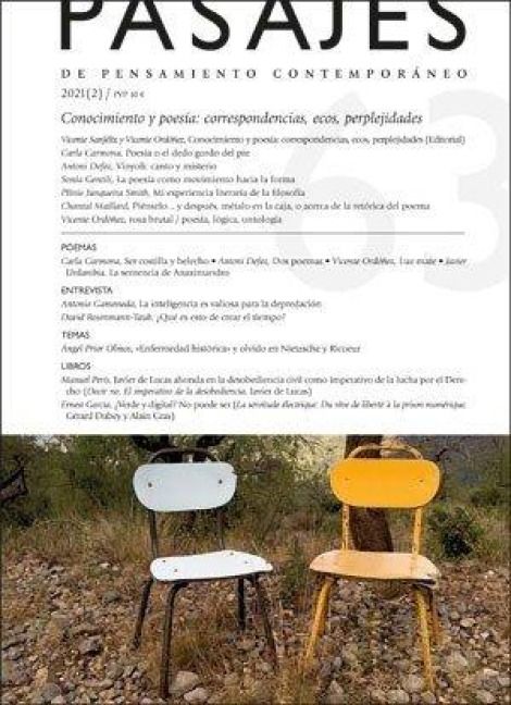 Produktbild: Conocimiento y poes&iacute;a : correspondencias, ecos, perplejidades