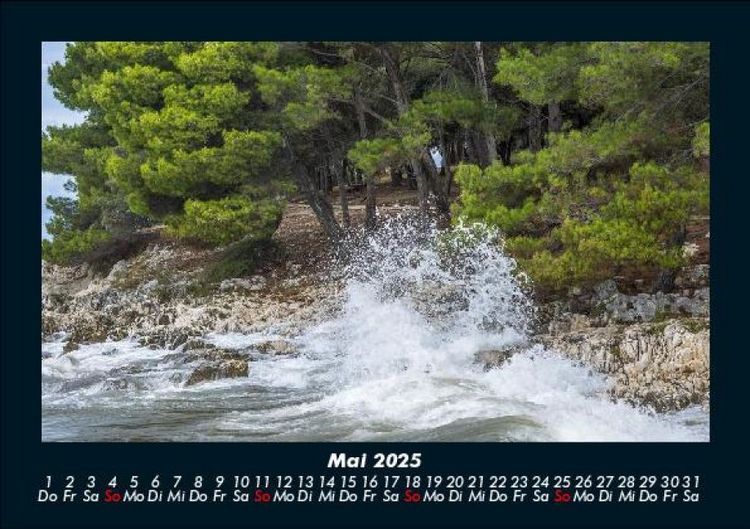Produktbild: Sehnsucht nach Meer 2025 Fotokalender DIN A5