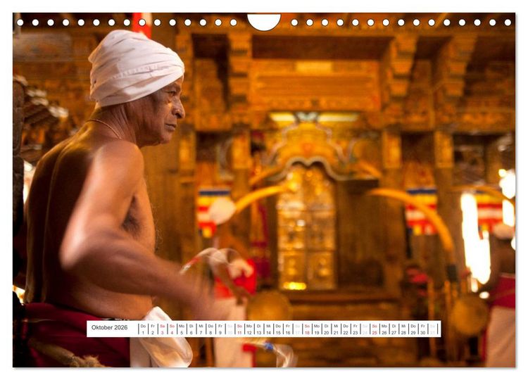 Produktbild: Asien - Sri Lanka (Wandkalender 2026 DIN A4 quer), CALVENDO Monatskalender