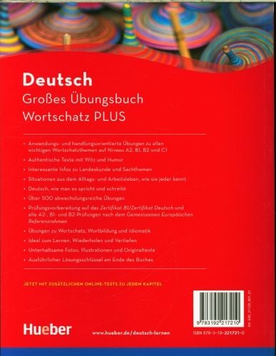 Produktbild: Deutsch Gro&szlig;es &Uuml;bungsbuch Wortschatz PLUS A2-C1