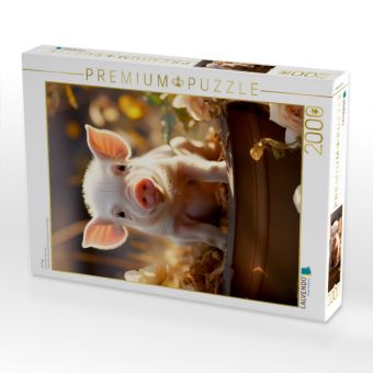 Produktbild: CALVENDO Puzzle Im Trog | 2000 Teile Lege-Gr&ouml;&szlig;e 90x67cm Foto-Puzzle f&uuml;r gl&uuml;ckliche Stunden