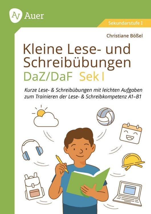 Produktbild: Kleine Lese- und Schreib&uuml;bungen DaZ-DaF Sek I