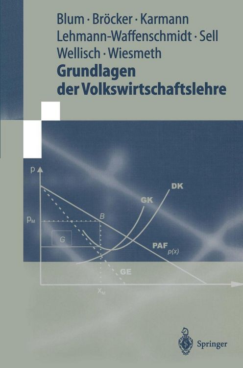 Produktbild: Grundlagen der Volkswirtschaftslehre