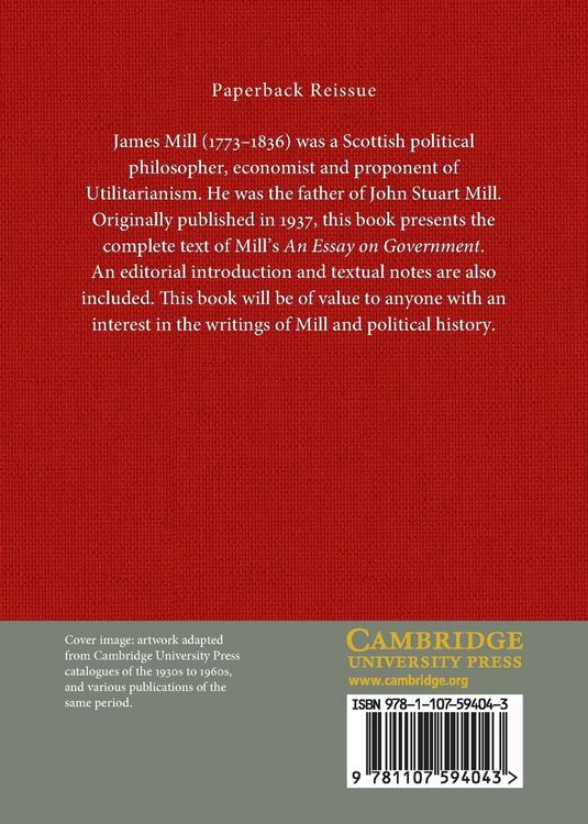 Produktbild: An Essay on Government
