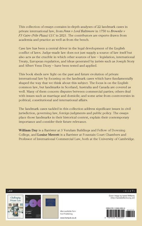 Produktbild: Landmark Cases in Private International Law