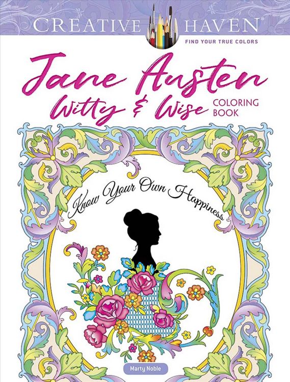 Produktbild: Creative Haven Jane Austen Witty & Wise Coloring Book