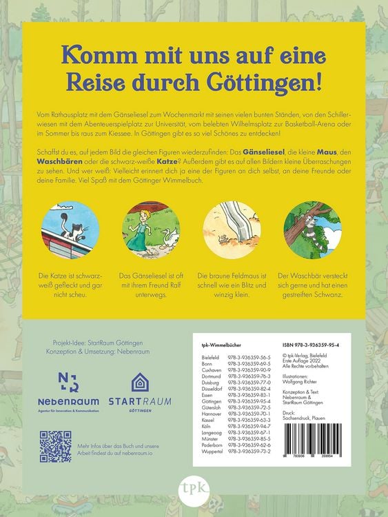 Produktbild: Das gro&szlig;e G&Ouml;TTINGEN-Wimmelbuch