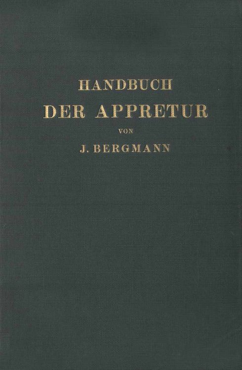 Produktbild: Handbuch der Appretur