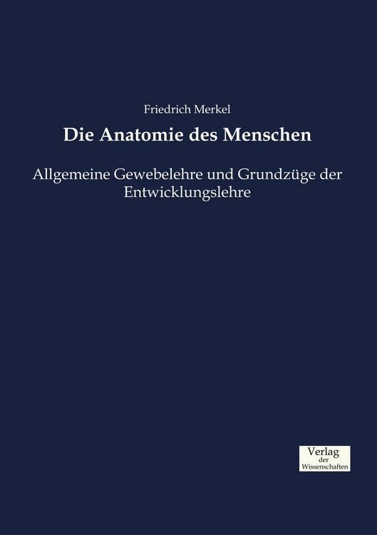 Produktbild: Die Anatomie des Menschen